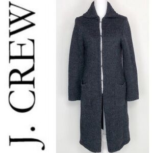 J. Crew Alapca Blend Long Sweater Jacket